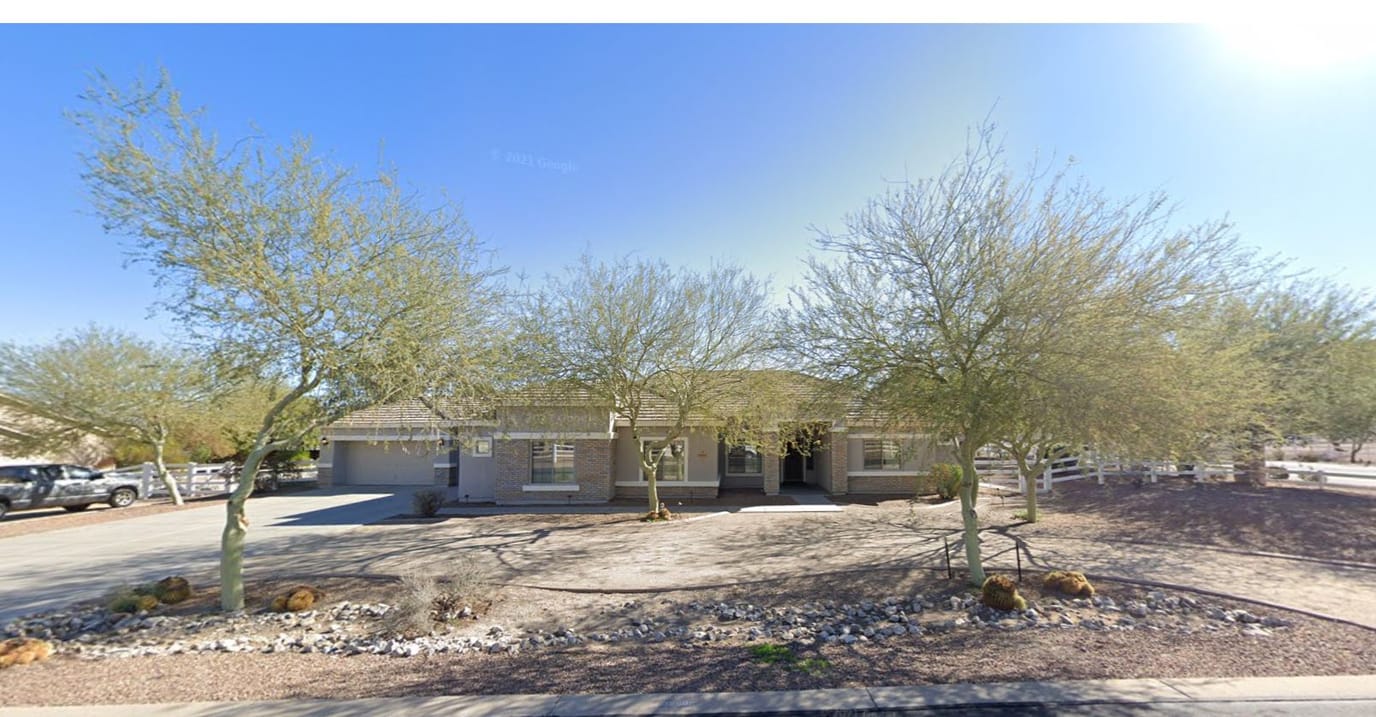Exterior view of Arizona Sunset Assisted Living