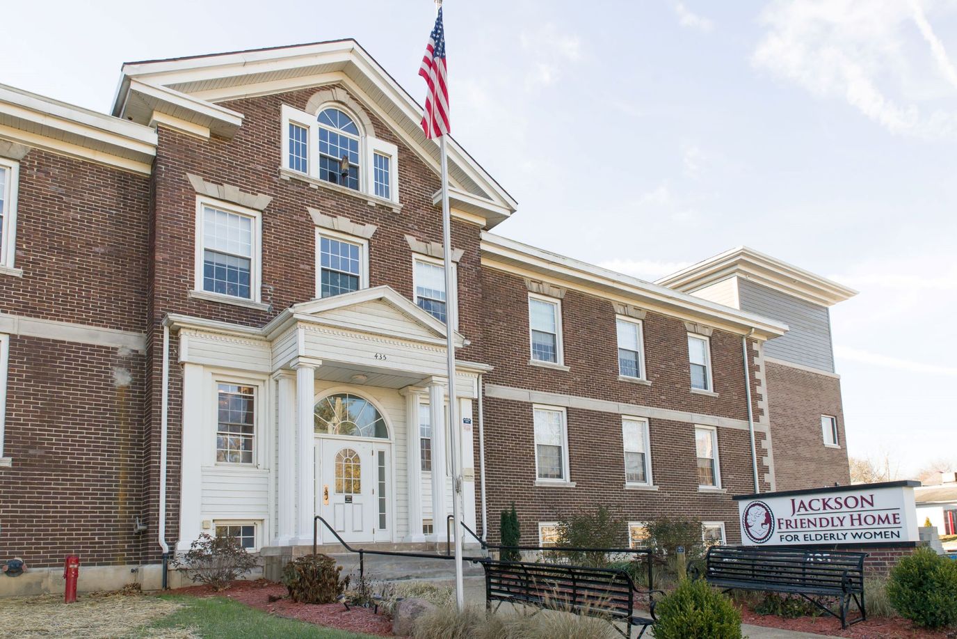 Exterior view of Jackson Friendly Home building