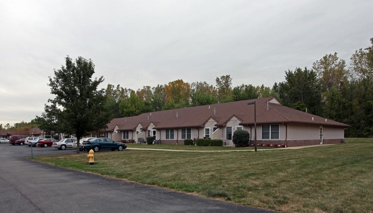 Exterior view of a senior living facility