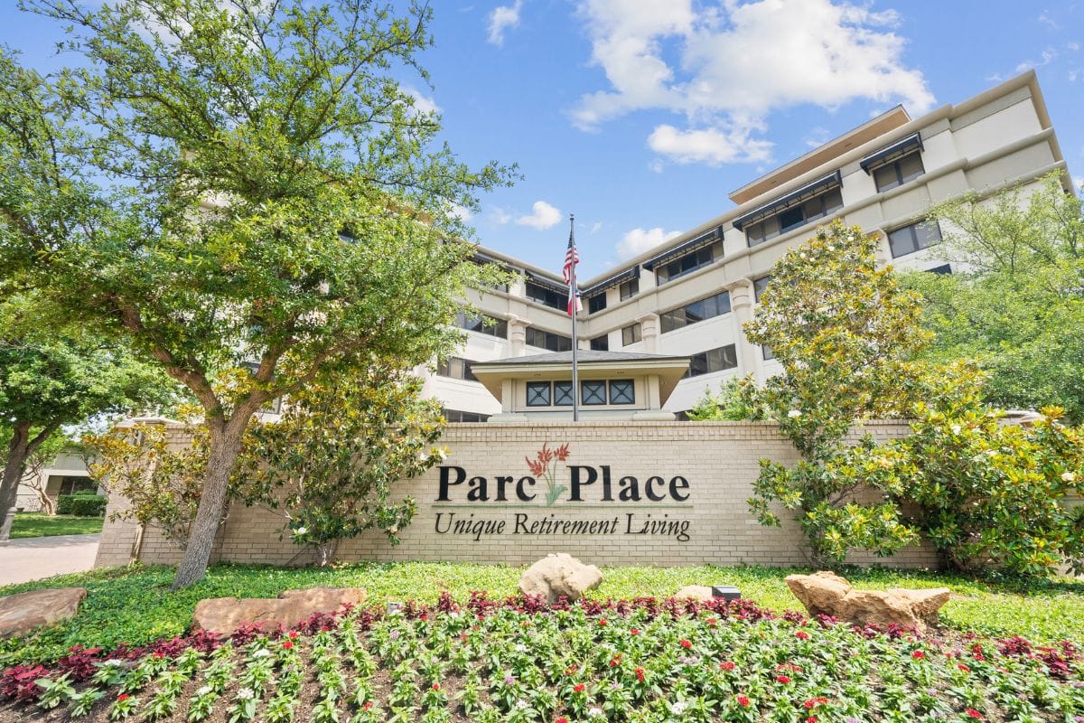 Exterior view of Parc Place retirement living facility