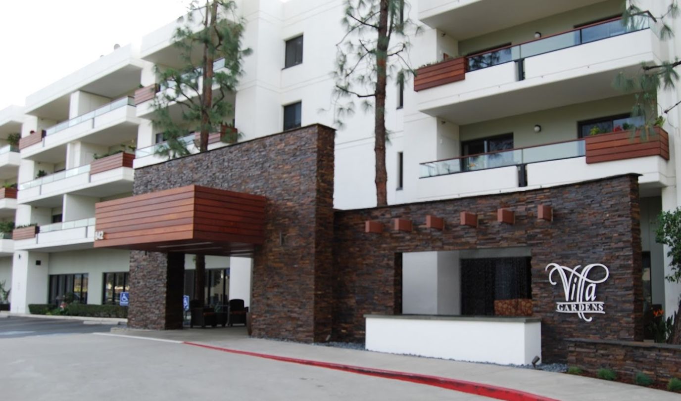 Exterior view of the Summer House at Villa Garden entrance