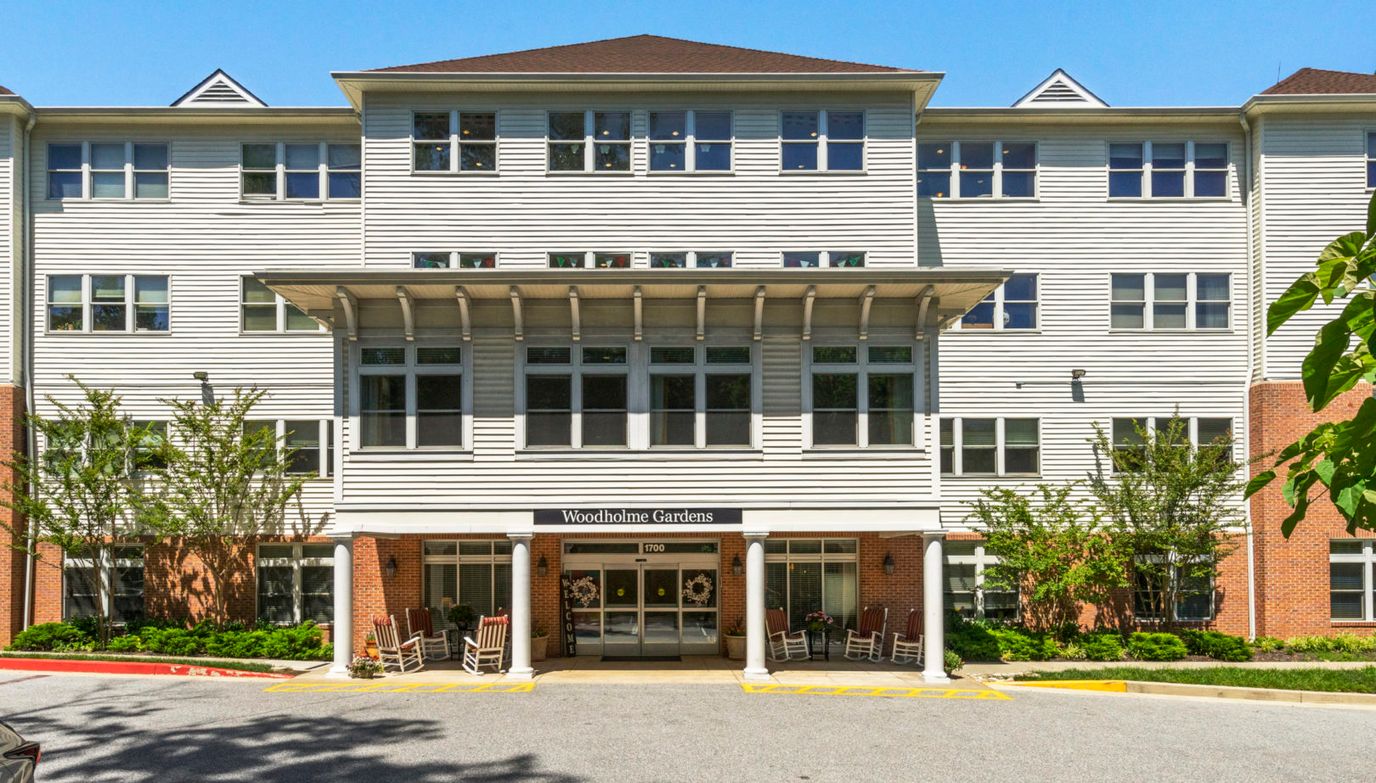 Exterior view of Woodholme Gardens entrance