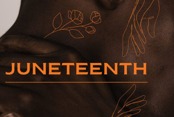 Abstract design representing Juneteenth