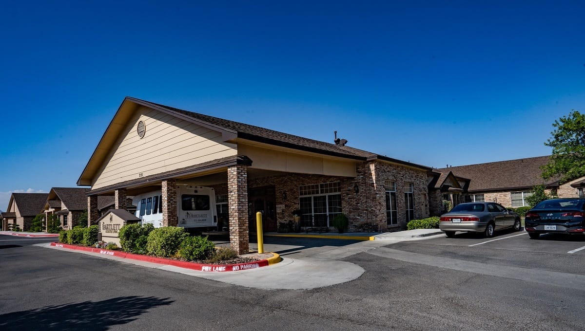 Exterior view of The Bartlett Skilled Nursing Facility