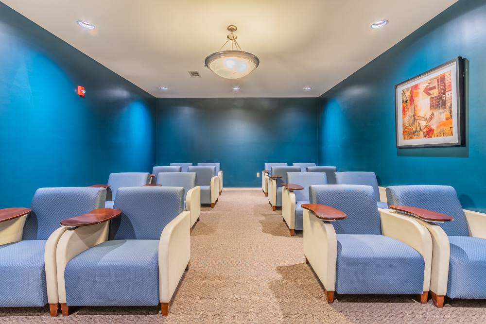 Interior common area with seating