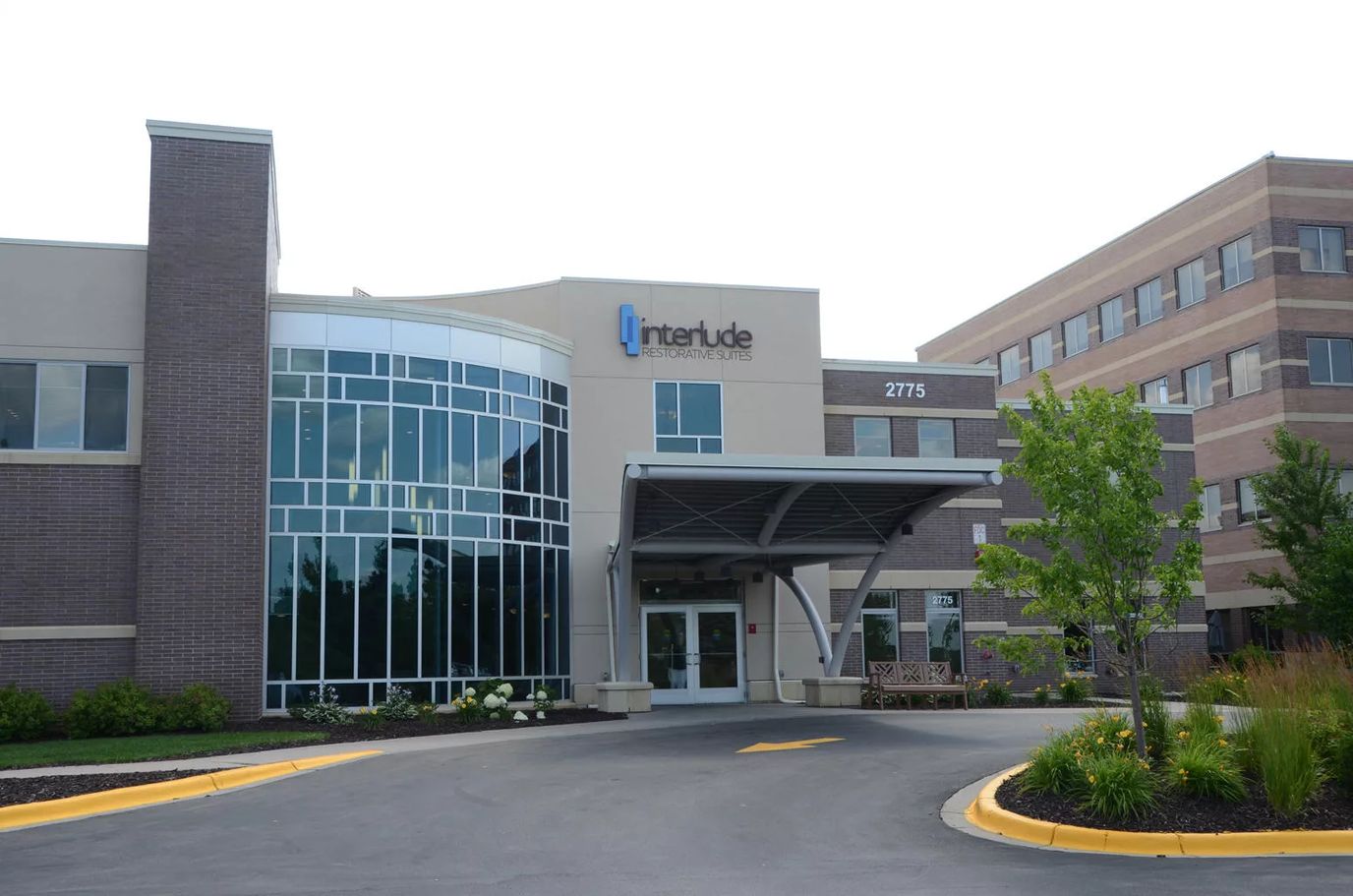 Front exterior of Interlude Restorative Suites