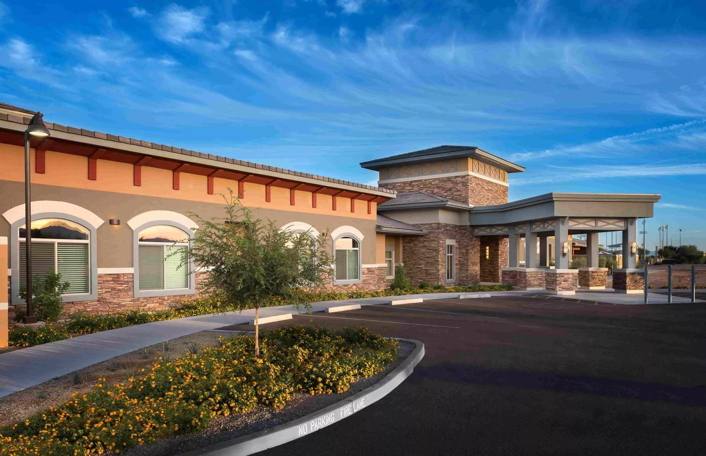 Exterior view of Mosaic Gardens Memory Care facility