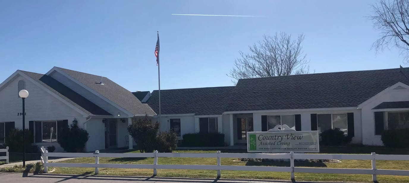 Exterior view of Country View Assisted Living facility