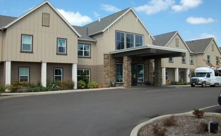 Exterior view of McMinville Senior Living Apartments