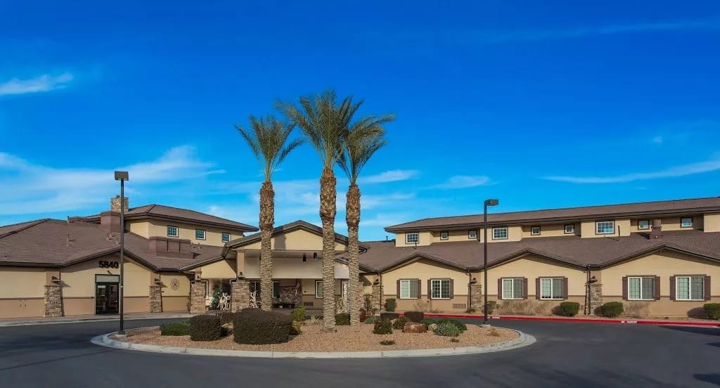 Exterior view of Advanced Health Care of Las Vegas facility