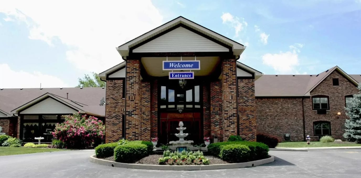 Exterior view of the facility with a welcoming entrance