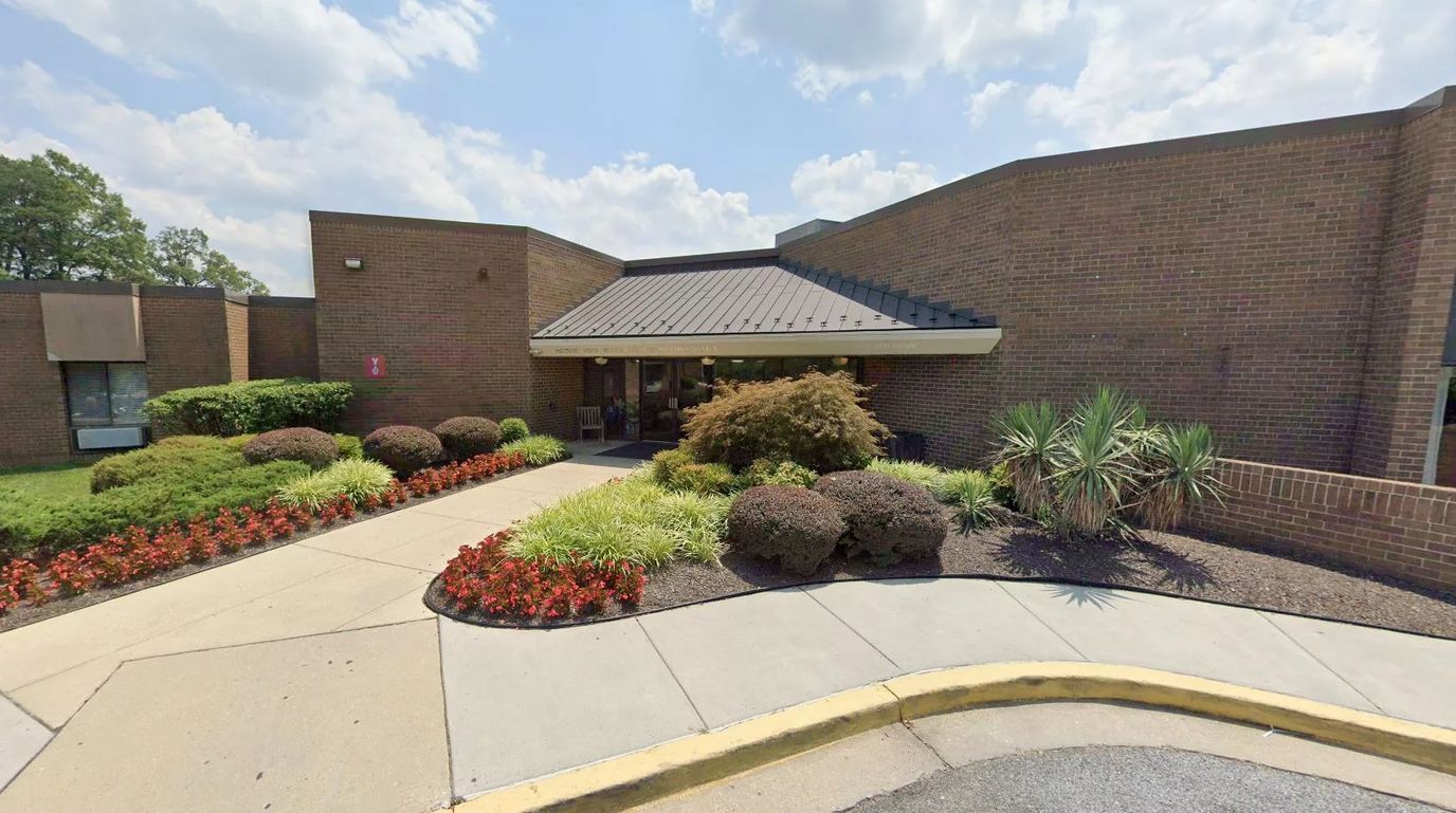 Exterior view of a senior living facility entrance