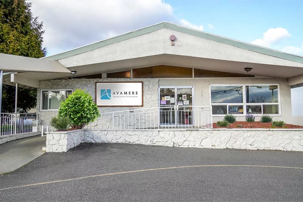 Exterior view of Avamere assisted living facility