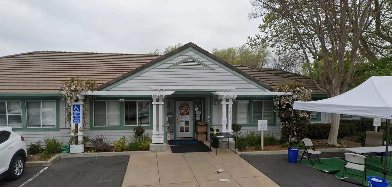 Exterior view of Brookdale North Fremont building