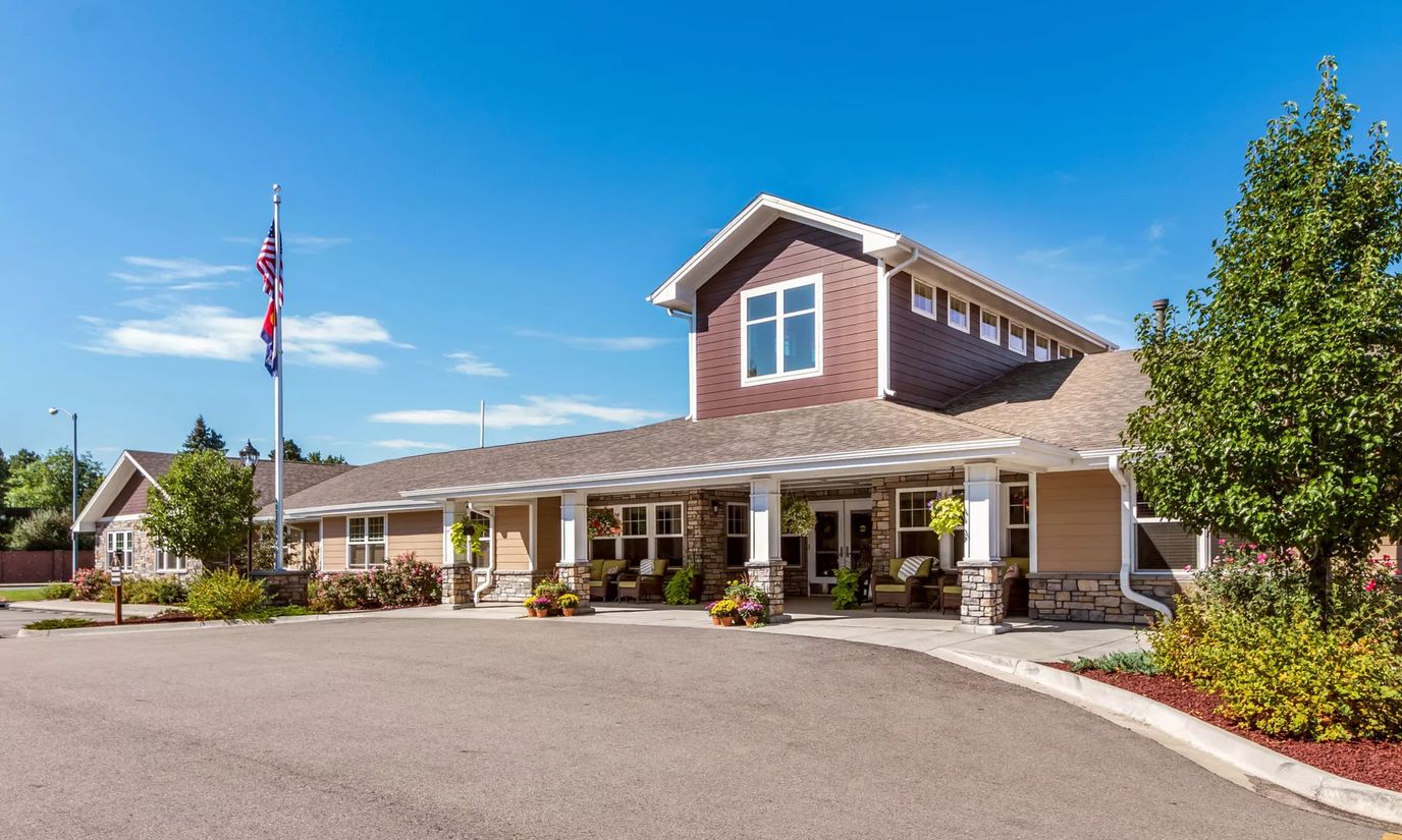 Front exterior view of Chelsea Place assisted living facility