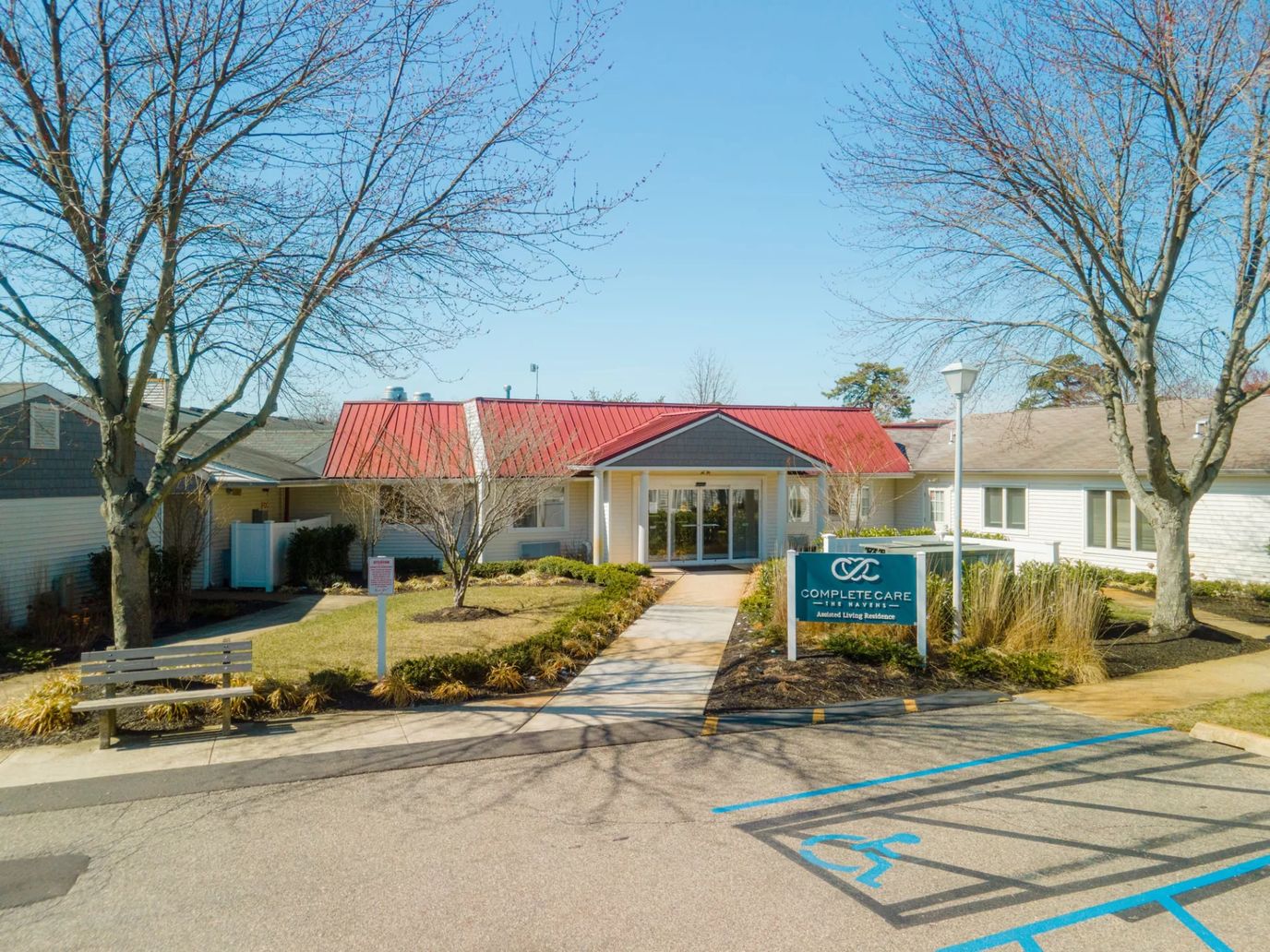 Exterior view of Complete Care at The Havens facility