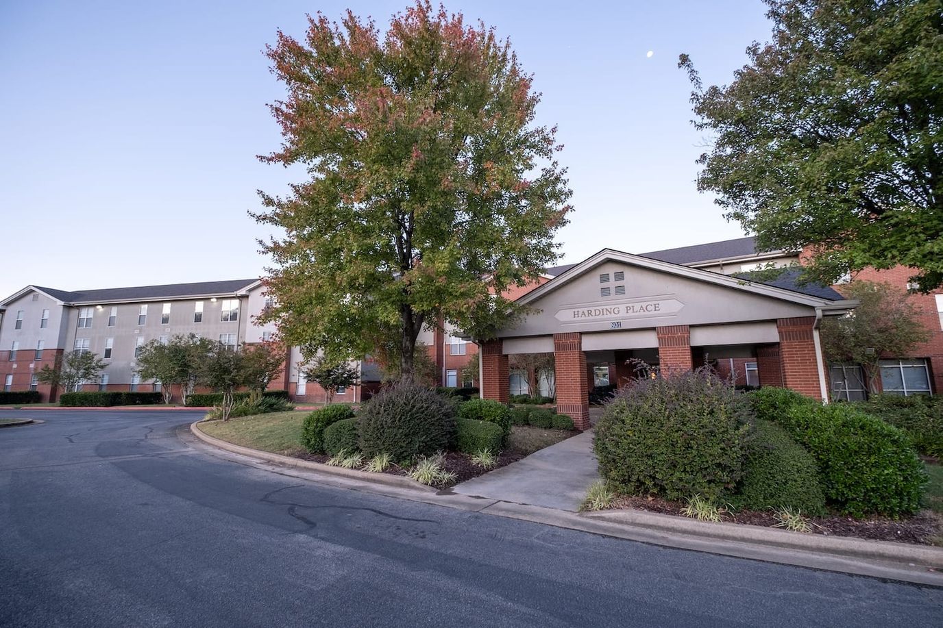 Exterior view of Harding Place Retirement facility