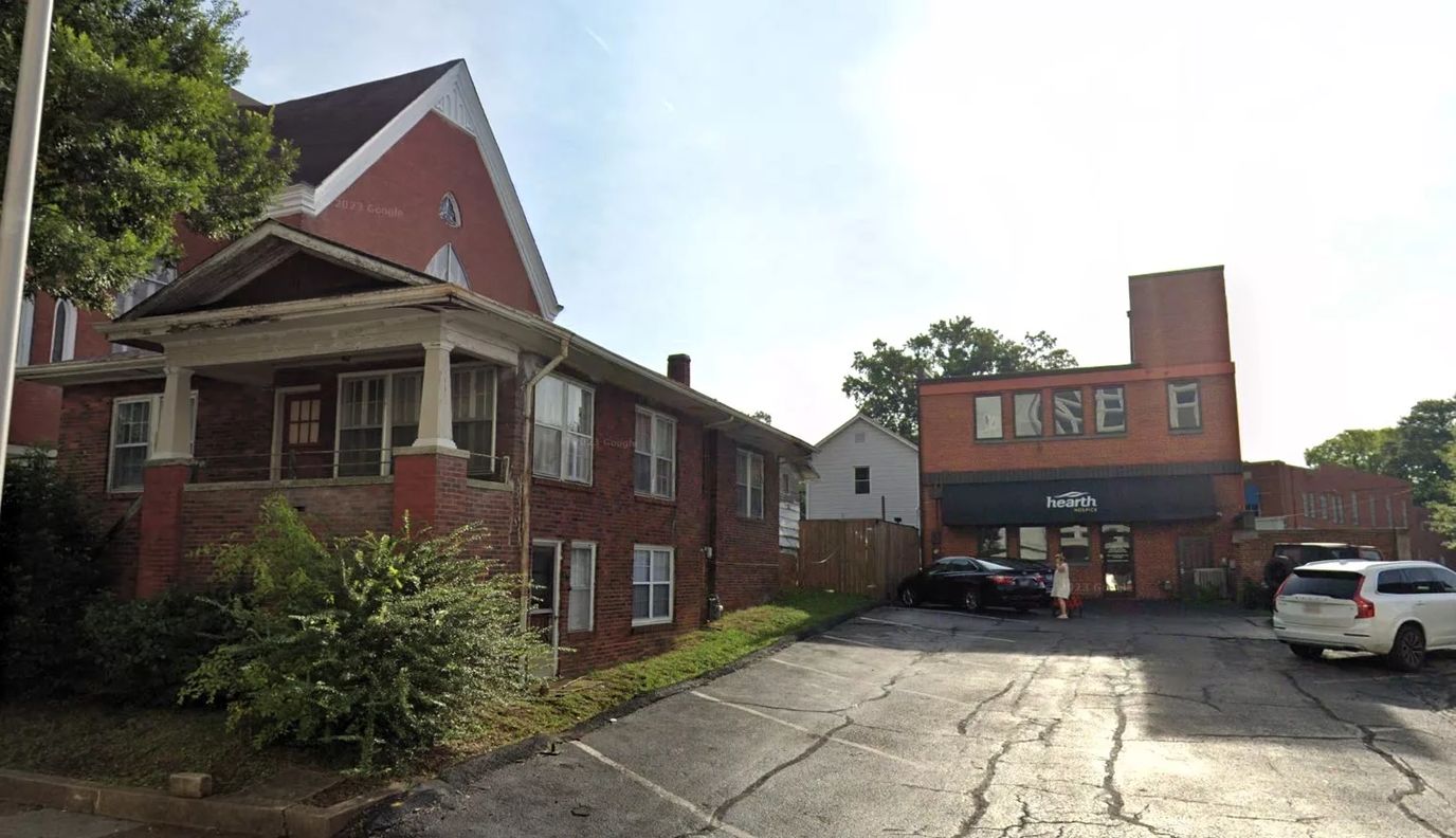 Exterior view of Hearth Hospice building