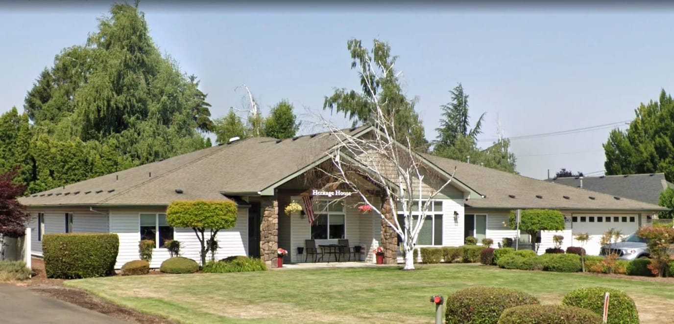 Exterior view of Heritage House of Woodburn