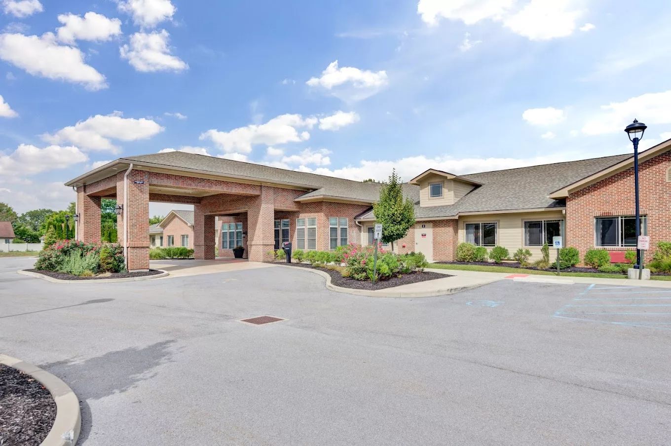 Exterior view of Juniper Glen Memory Care facility