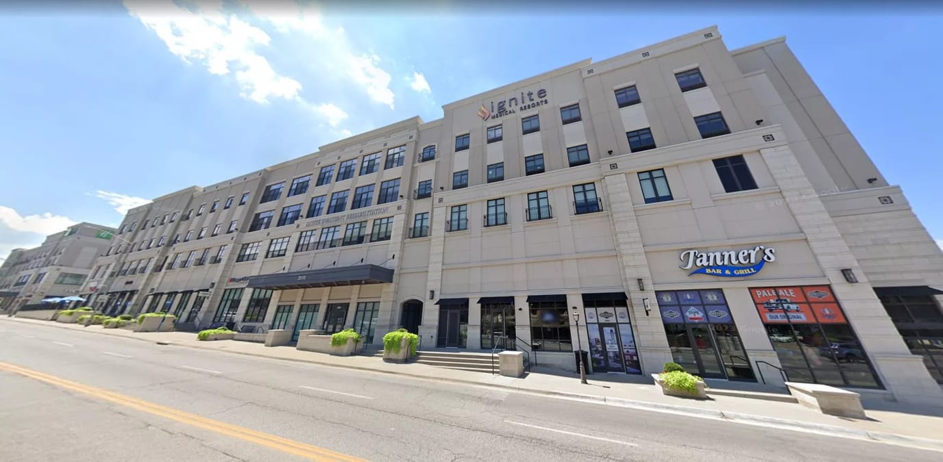 Exterior view of the Kansas City Transitional Care building