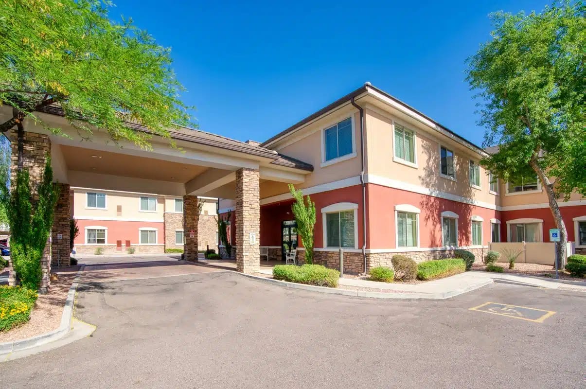 Exterior view of Legacy Retirement Residence of Mesa