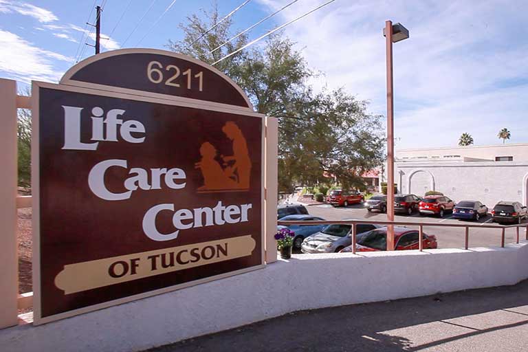Signage for Life Care Center of Tucson