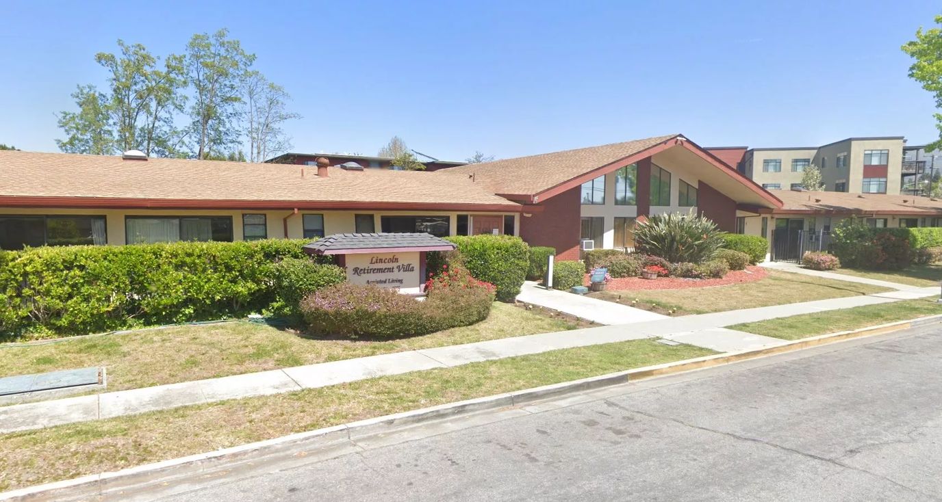 Exterior view of Lincoln Retirement Villa