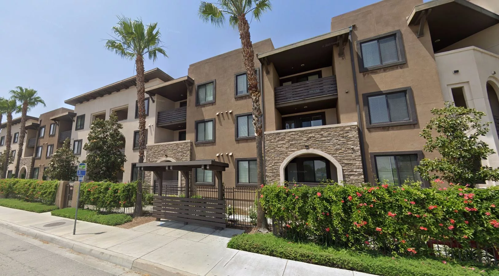 Exterior view of the Magnolia at Highland Senior Apartments