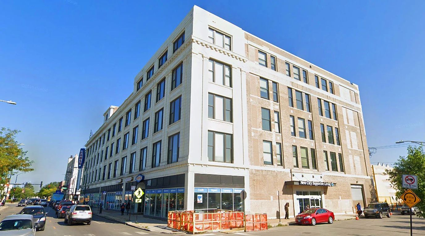Exterior view of the New City Supportive Living facility