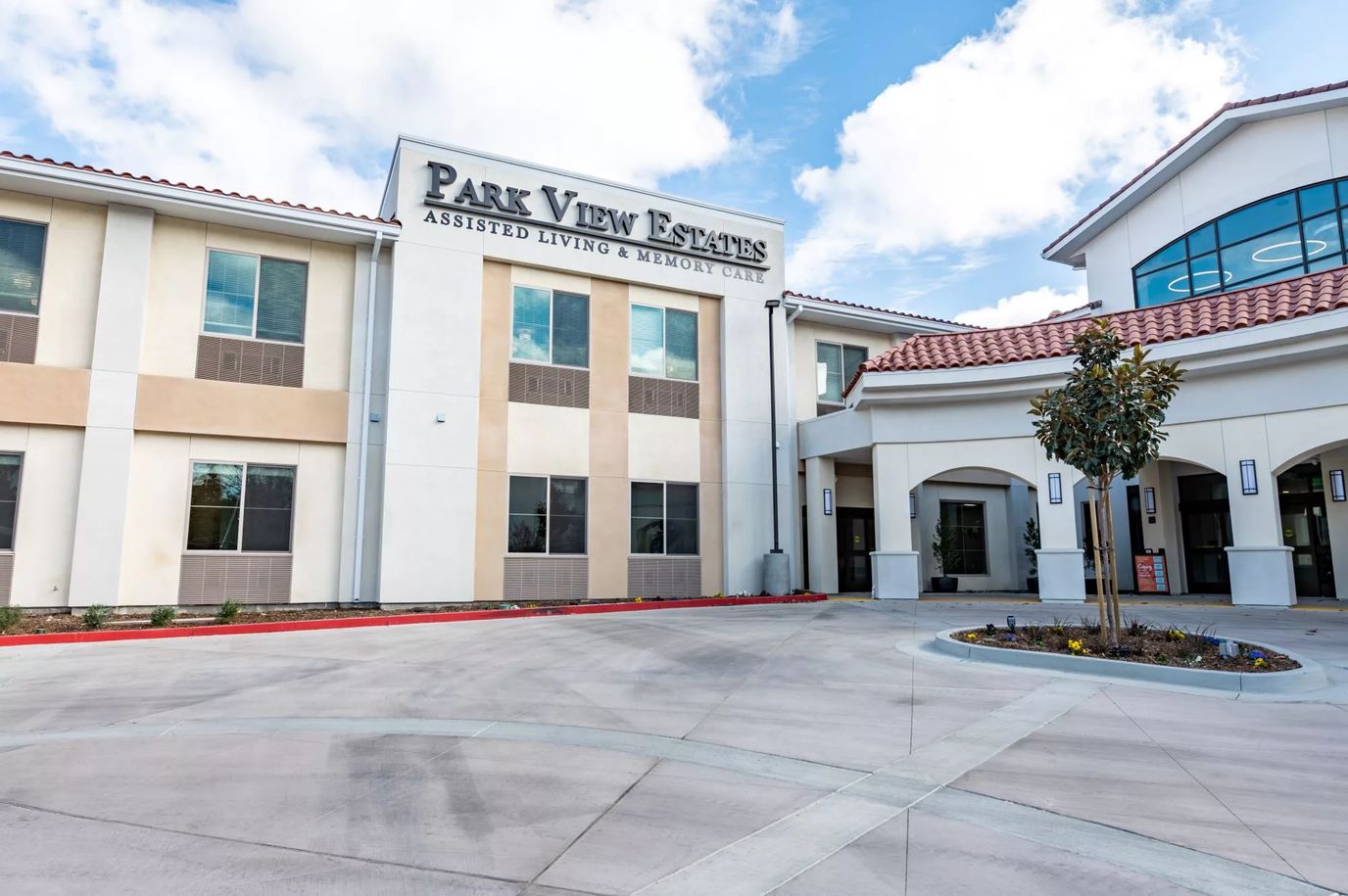 Exterior view of Park View Estates Assisted Living