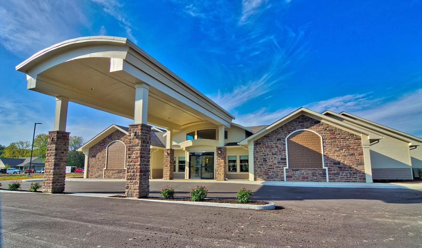 Exterior view of Primrose Retirement Community building
