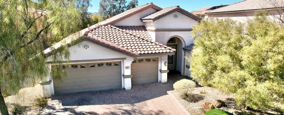 Exterior view of a residential facility with landscaping