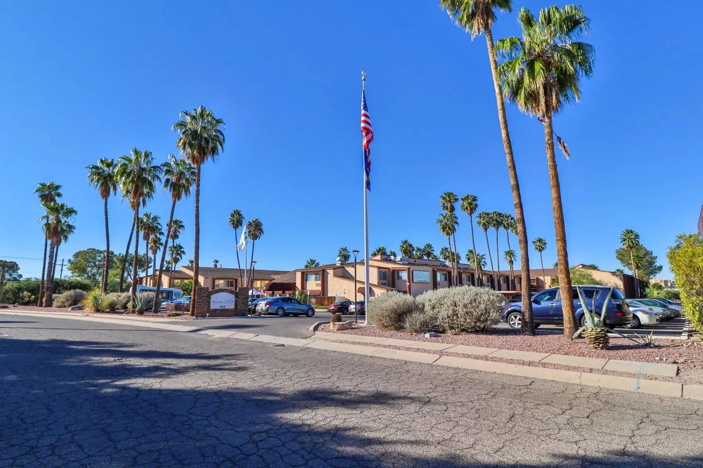 Exterior view of Sherwood Village Assisted Living facility