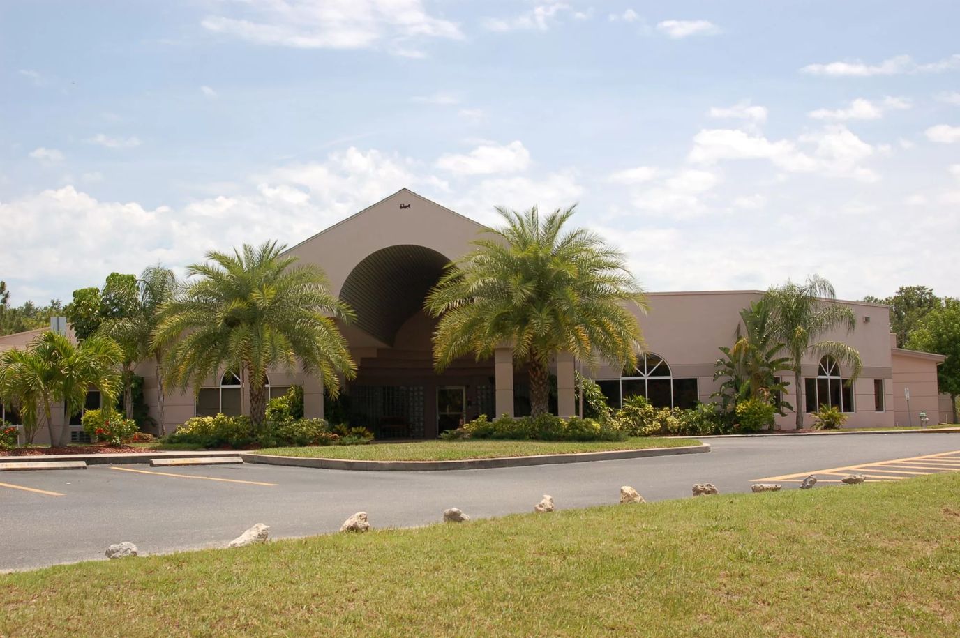 Front view of Surrey Place Healthcare building