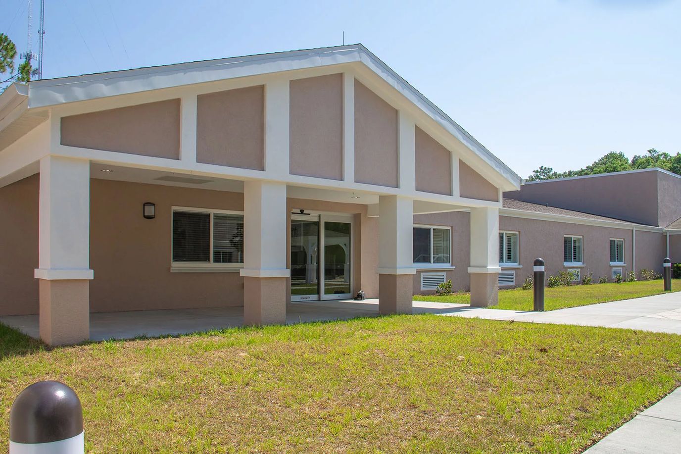 Exterior view of the Terrace Health & Rehabilitation Center building