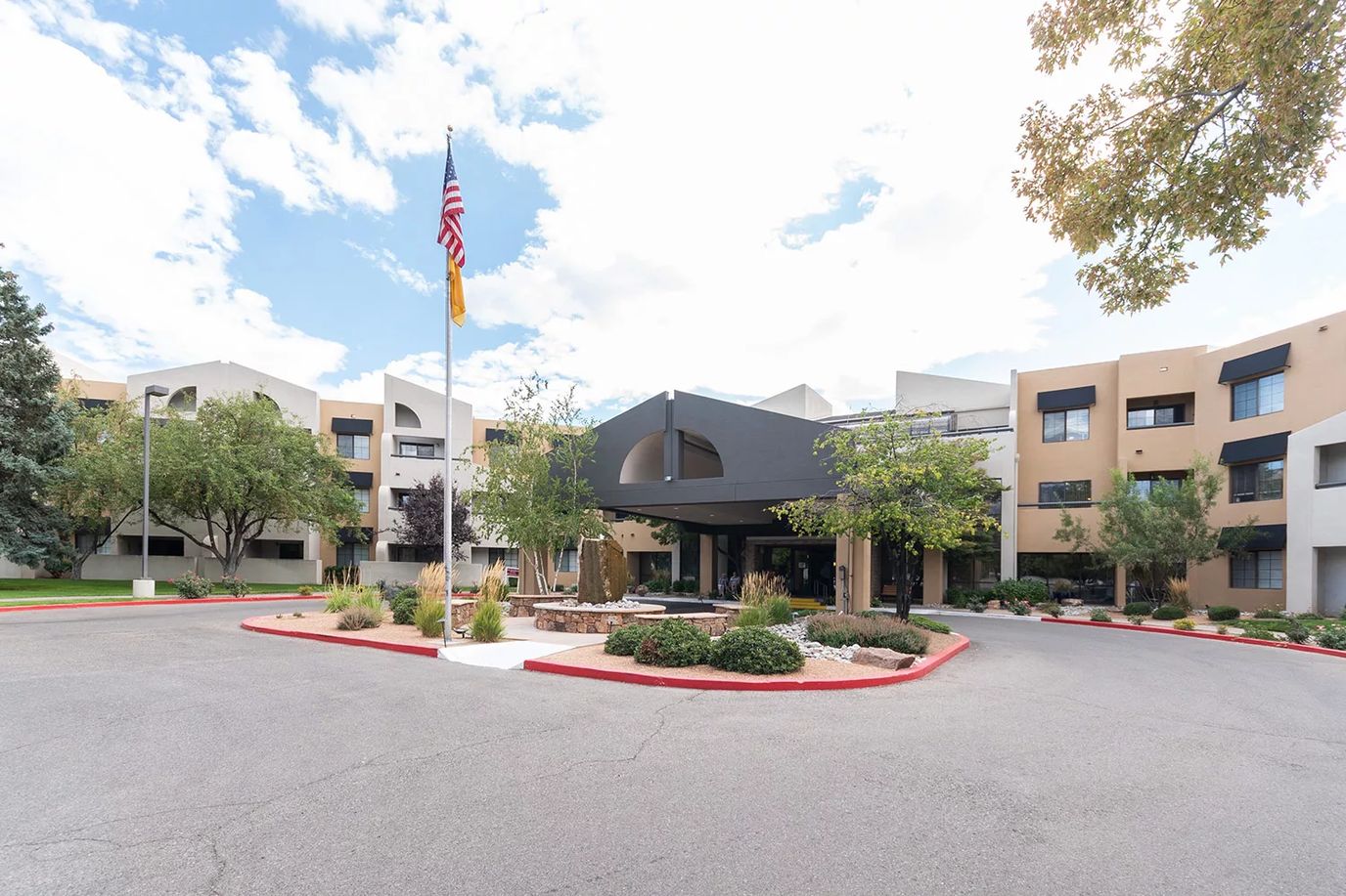 Exterior view of The Montebello Academy entrance