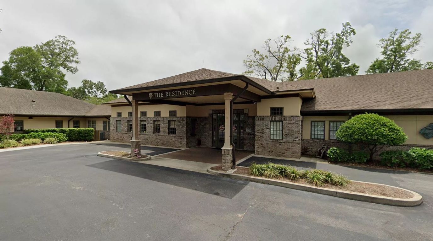 Exterior view of The Residence entrance