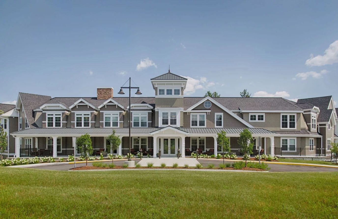 Exterior view of The Residences at Salem Woods