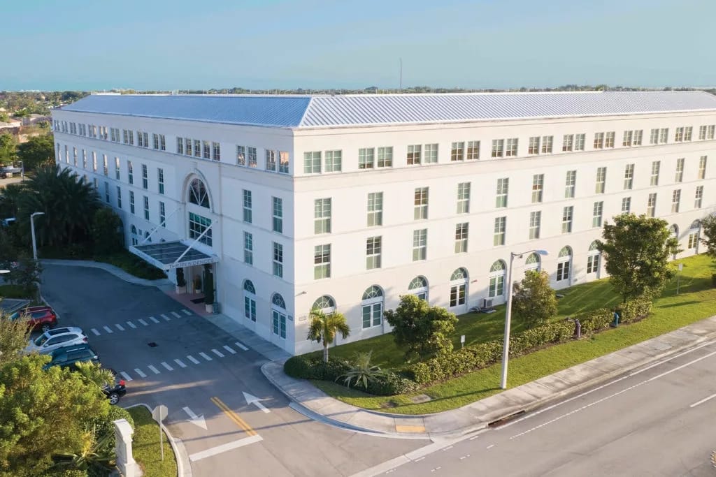 Exterior view of The Residences by RSR building