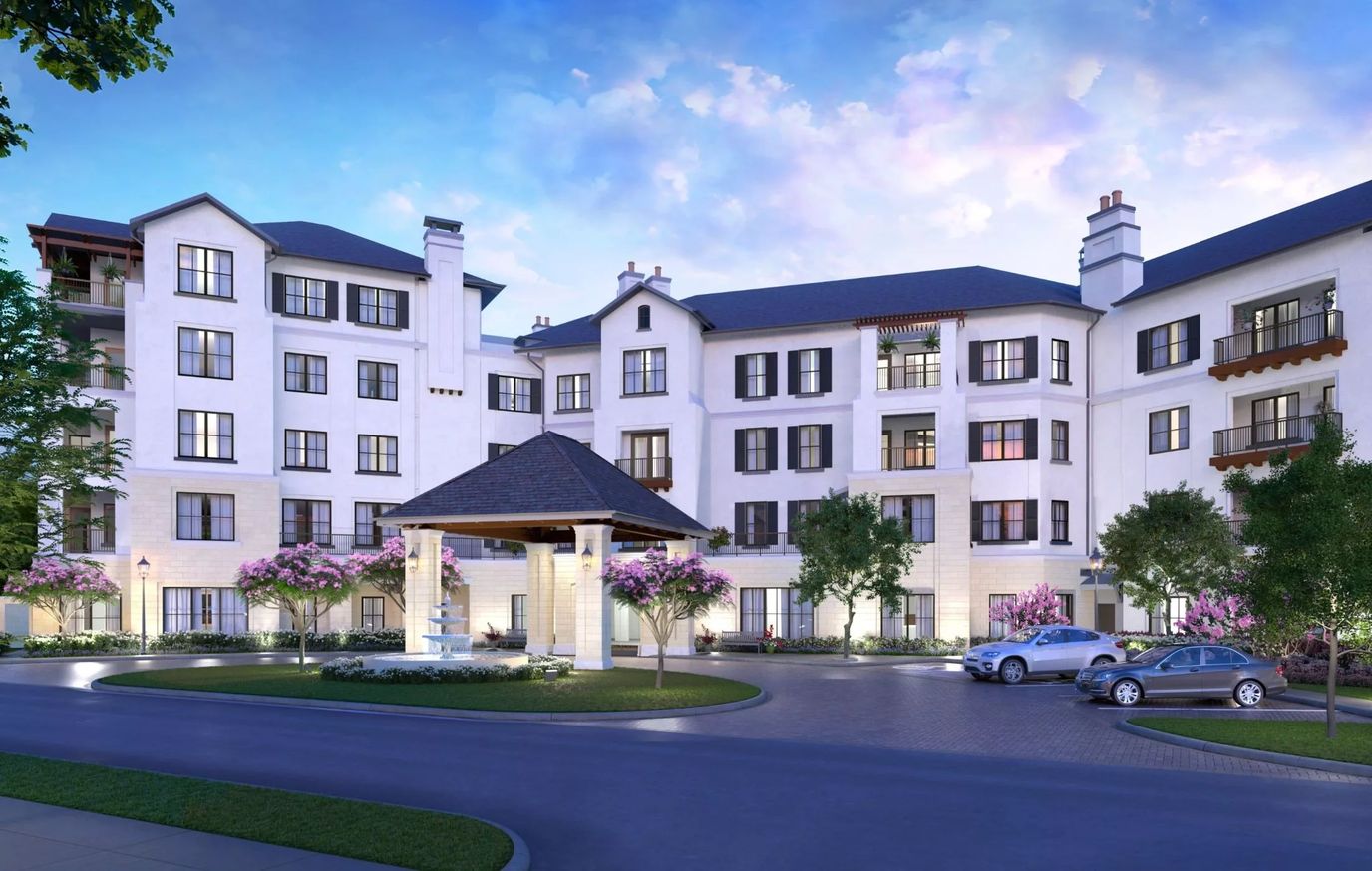 Exterior view of The Tradition nursing home facility
