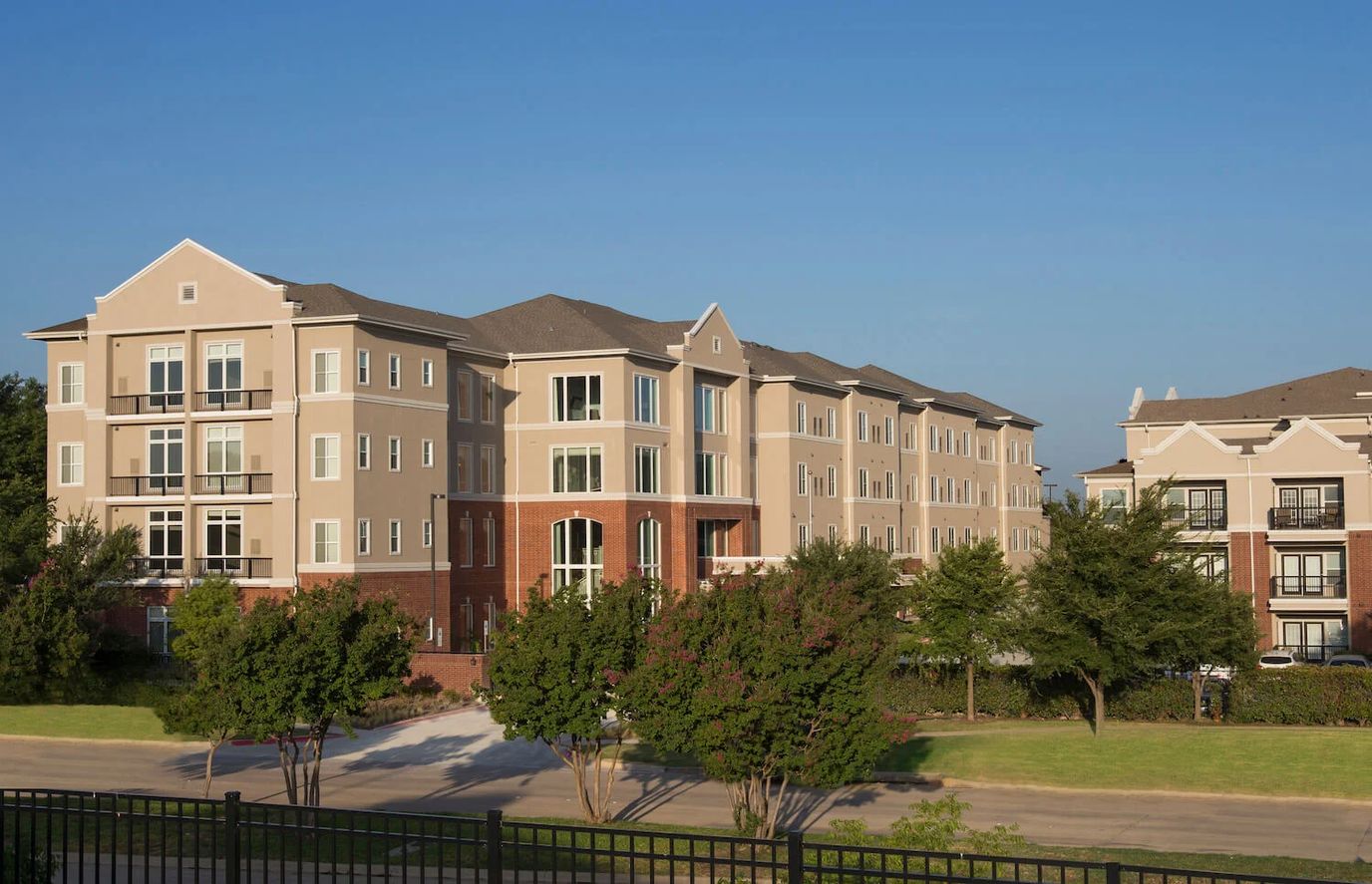 Exterior view of The Vantage at Cityview building