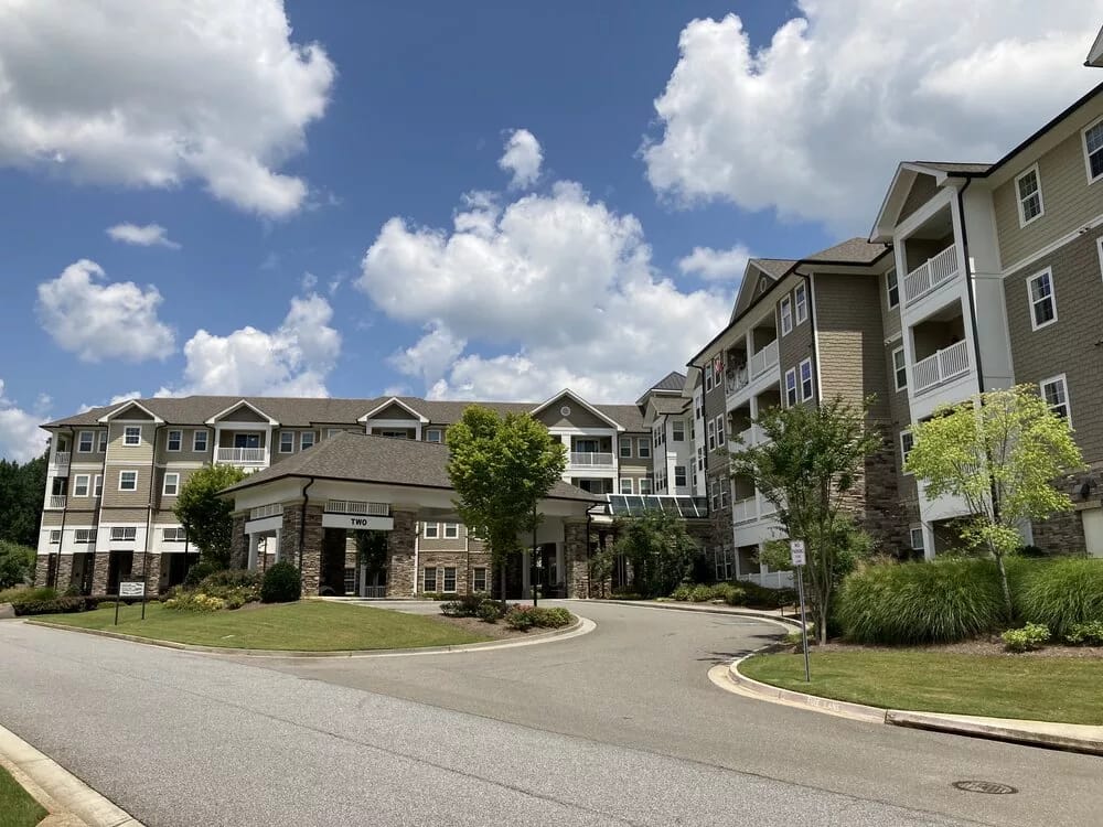 Exterior view of The Villas at Canterfield building