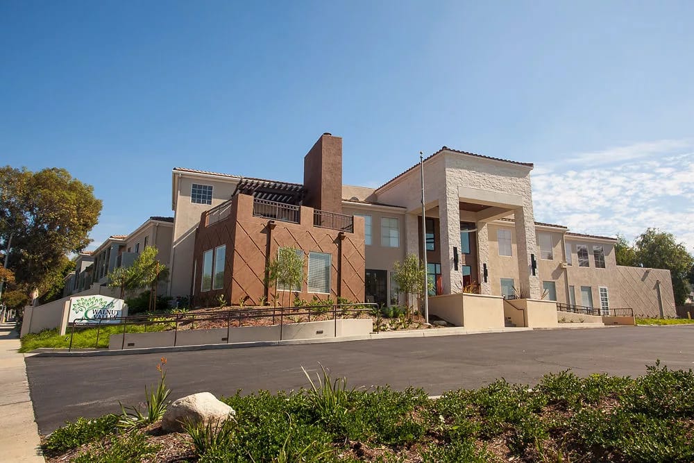 Exterior view of Walnut Valley Senior Living
