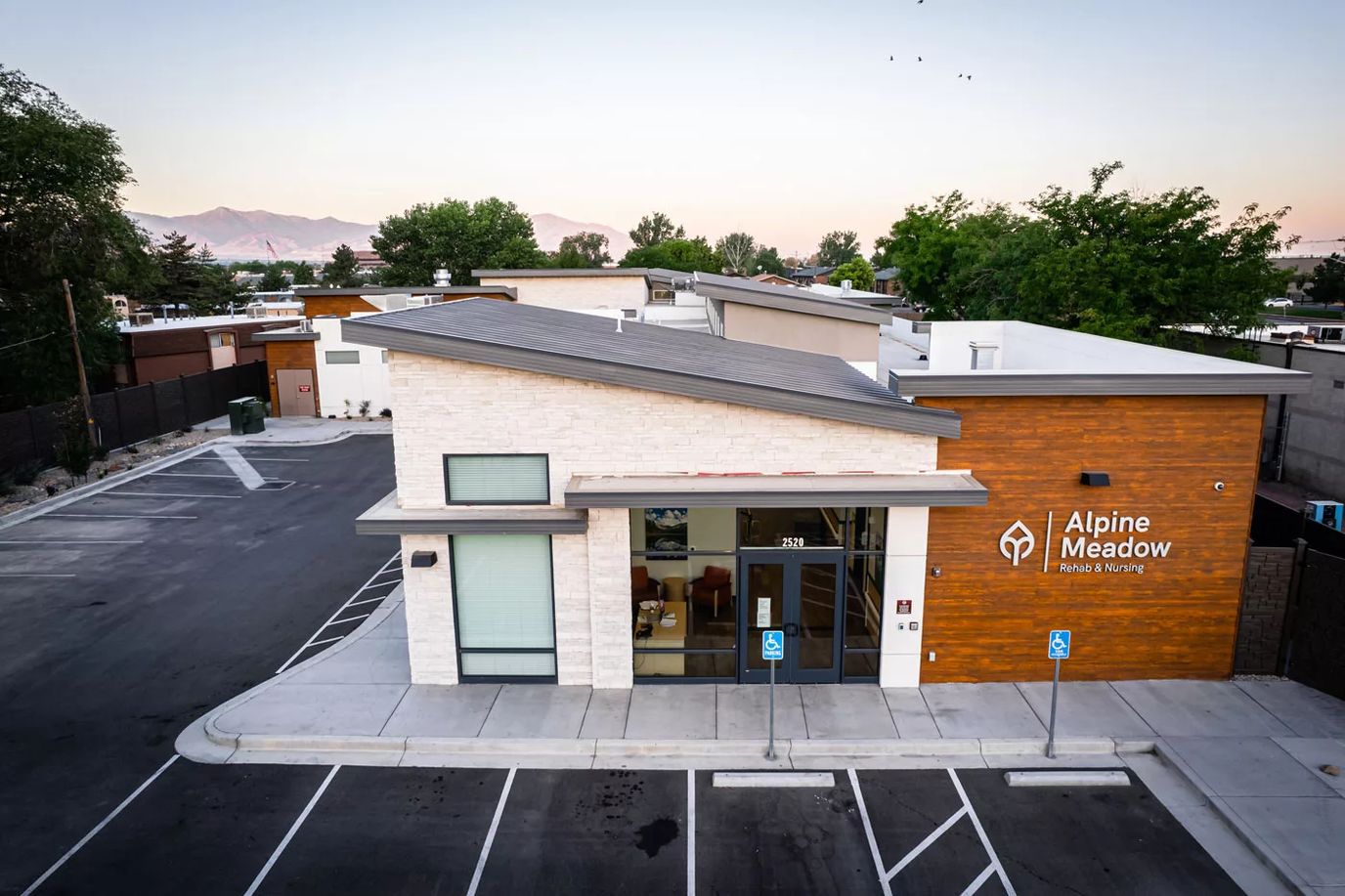 Exterior view of Alpine Meadow Rehab & Nursing facility