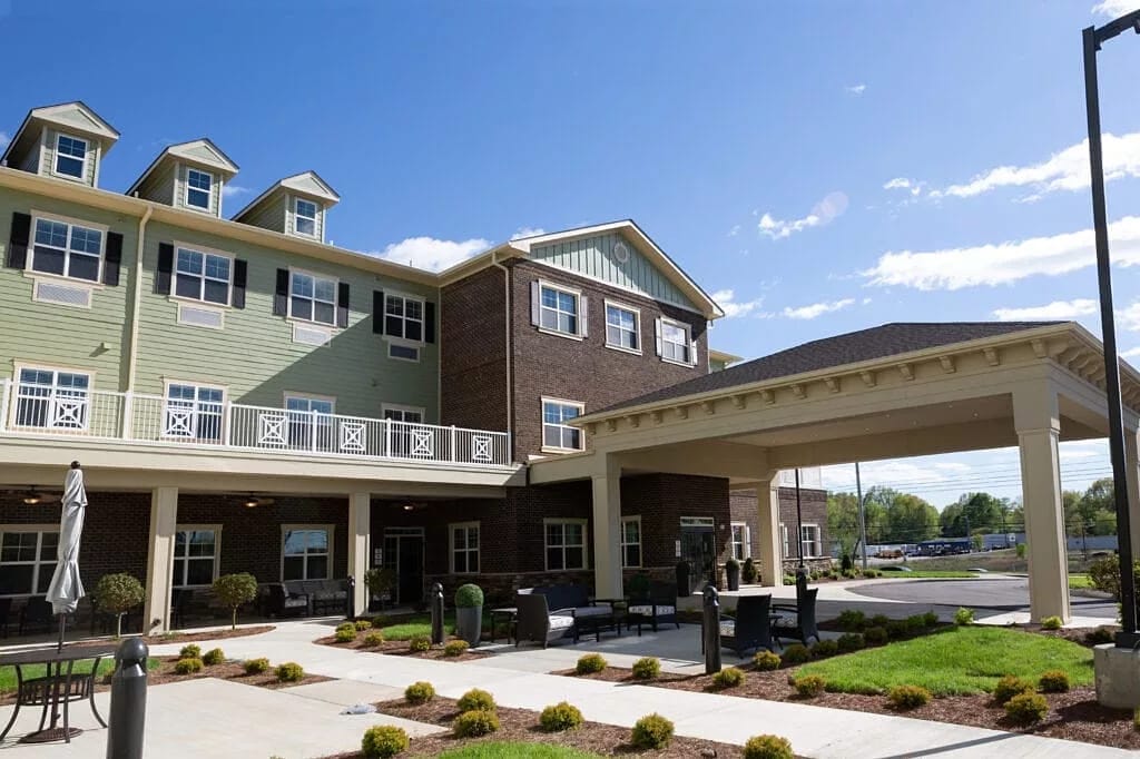 Exterior view of Jubilee House nursing facility