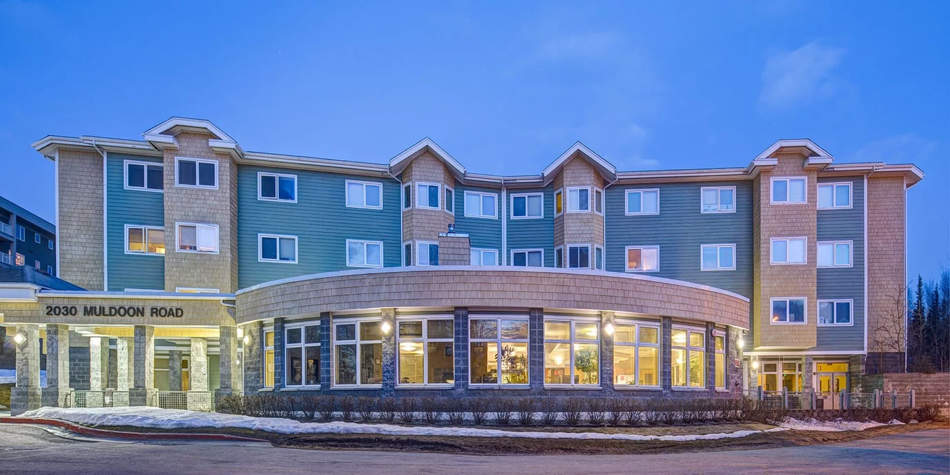 Exterior view of Marlow Manor Assisted Living facility