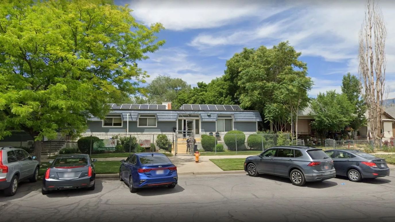 Exterior view of Pine Creek Rehab and Nursing facility