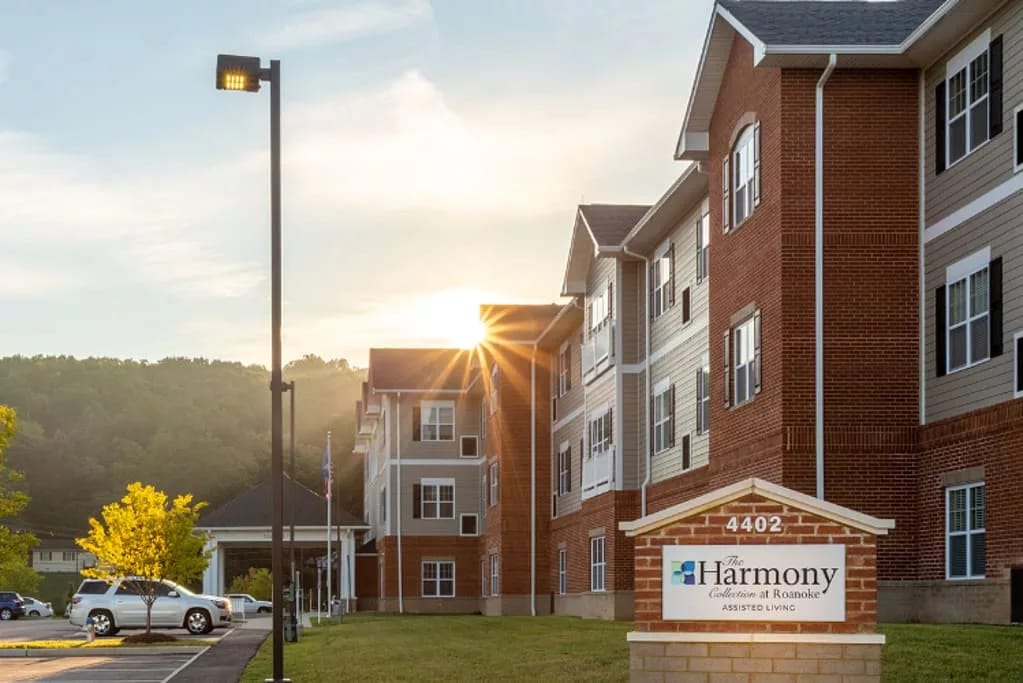 Exterior view of The Harmony Collection at Roanoke
