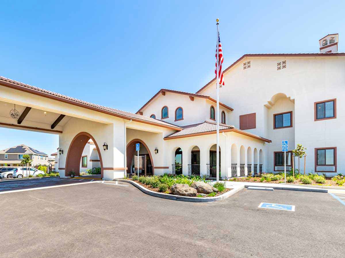 Front entrance of The Villas at Stanford Ranch